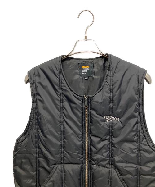 bluco（ブルコ）bluco (ブルコ) 中綿ベスト ブラック サイズ:XLの古着・服飾アイテム