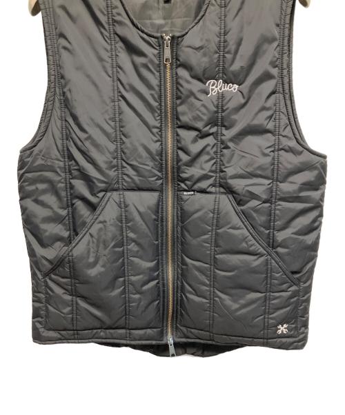 bluco（ブルコ）bluco (ブルコ) 中綿ベスト ブラック サイズ:XLの古着・服飾アイテム