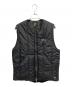 bluco（ブルコ）の古着「中綿ベスト」｜ブラック