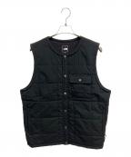 THE NORTH FACEザ ノース フェイス）の古着「メドウウォームベスト 中綿ベスト」｜ブラック