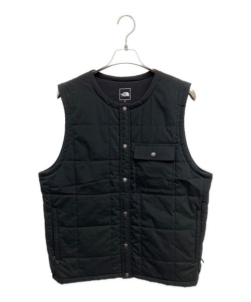THE NORTH FACE（ザ ノース フェイス）THE NORTH FACE (ザ ノース フェイス) メドウウォームベスト 中綿ベスト ブラック サイズ:XLの古着・服飾アイテム
