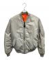 AVIREX（アヴィレックス）の古着「MA-1 フライトジャケット」｜グリーン