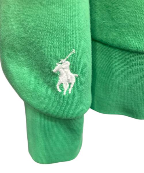 POLO RALPH LAUREN（ポロ・ラルフローレン）POLO RALPH LAUREN (ポロ・ラルフローレン) スウェット グリーン サイズ:Mの古着・服飾アイテム