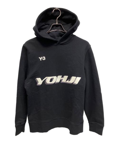 Y-3（ワイスリー）Y-3 (ワイスリー) adidas (アディダス) U GRAPHIC HOODIE プルオーバーパーカー ブラック サイズ:Sの古着・服飾アイテム