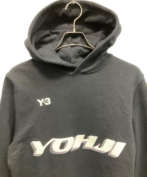 Y-3（ワイスリー）Y-3 (ワイスリー) adidas (アディダス) U GRAPHIC HOODIE プルオーバーパーカー ブラック サイズ:Sの古着・服飾アイテム
