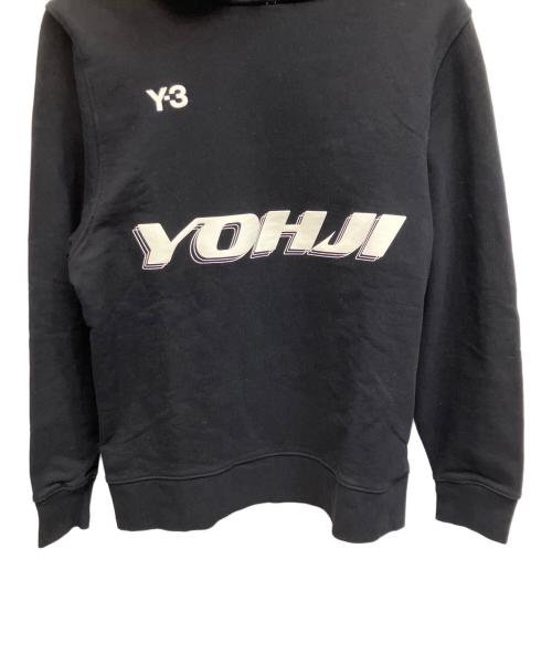 Y-3（ワイスリー）Y-3 (ワイスリー) adidas (アディダス) U GRAPHIC HOODIE プルオーバーパーカー ブラック サイズ:Sの古着・服飾アイテム