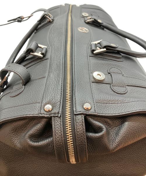 Gold Pfeil（ゴールドファイル）Gold Pfeil (ゴールドファイル) Mercedes Benz (メルセデスベンツ) ボストンバッグ ブラックの古着・服飾アイテム