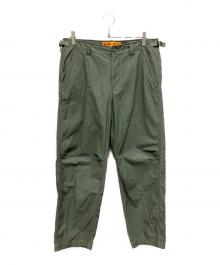 CHALLENGER（チャレンジャー）の古着「FLIGHT WARM UP PANTS パンツ」｜オリーブ