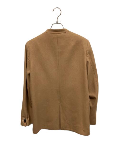 L'appartement（アパルトモン）L'appartement (アパルトモン) ノーカラージャケット キャメル サイズ:36の古着・服飾アイテム