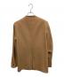 L'appartement (アパルトモン) ノーカラージャケット キャメル サイズ:36：5000円
