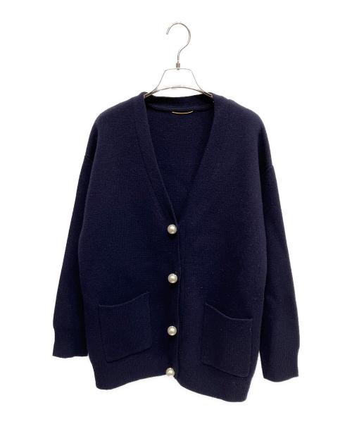 L'appartement（アパルトモン）L'appartement (アパルトモン) カーディガン ネイビー サイズ:Freeの古着・服飾アイテム