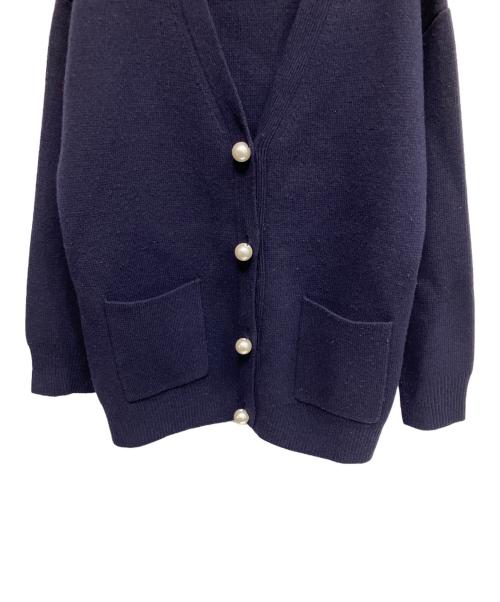 L'appartement（アパルトモン）L'appartement (アパルトモン) カーディガン ネイビー サイズ:Freeの古着・服飾アイテム