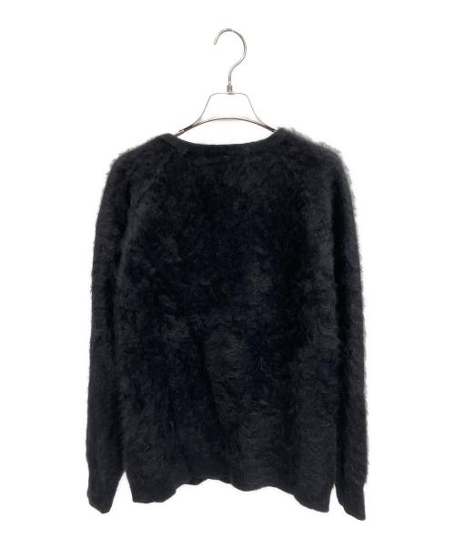 L'appartement（アパルトモン）L'appartement (アパルトモン) Vネック 厚手ニット ブラック サイズ:Freeの古着・服飾アイテム