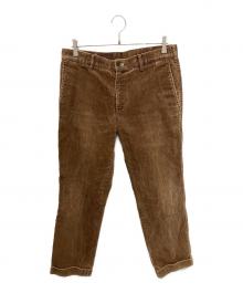 COMME des GARCONS（コムデギャルソン）の古着「コーデュロイパンツ」｜ブラウン
