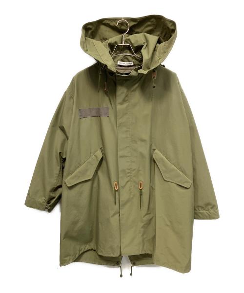 JOURNAL STANDARD relume（ジャーナルスタンダード レリューム）JOURNAL STANDARD relume (ジャーナルスタンダード レリューム) モッズコート グリーン サイズ:Lの古着・服飾アイテム