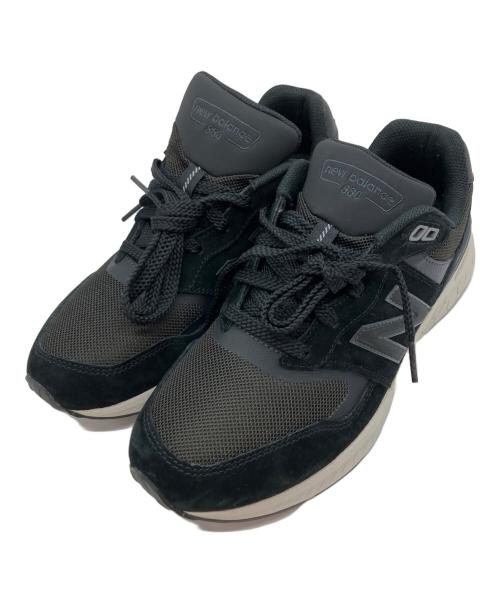 NEW BALANCE（ニューバランス）NEW BALANCE (ニューバランス) ローカットスニーカー ブラック サイズ:27cmの古着・服飾アイテム