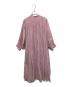 MARIHA (マリハ) IENA (イエナ) 鳥の歌のドレス 長袖ワンピース ピンク サイズ:36：14000円