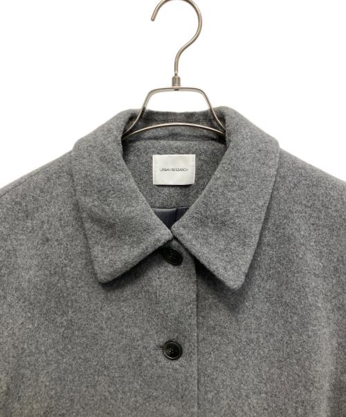 URBAN RESEARCH（アーバンリサーチ）URBAN RESEARCH (アーバンリサーチ) ウールモッサショートコート グレー サイズ:Freeの古着・服飾アイテム