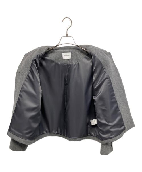URBAN RESEARCH（アーバンリサーチ）URBAN RESEARCH (アーバンリサーチ) ウールモッサショートコート グレー サイズ:Freeの古着・服飾アイテム