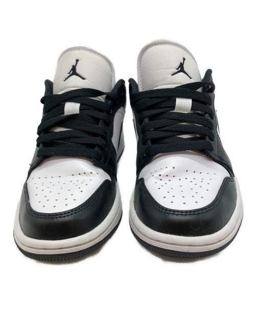 NIKE（ナイキ）NIKE (ナイキ) Women's Air Jordan 1 Low ローカットスニーカー ホワイト×ブラック サイズ:23㎝の古着・服飾アイテム