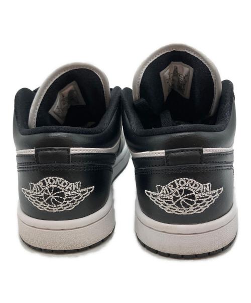 NIKE（ナイキ）NIKE (ナイキ) Women's Air Jordan 1 Low ローカットスニーカー ホワイト×ブラック サイズ:23㎝の古着・服飾アイテム