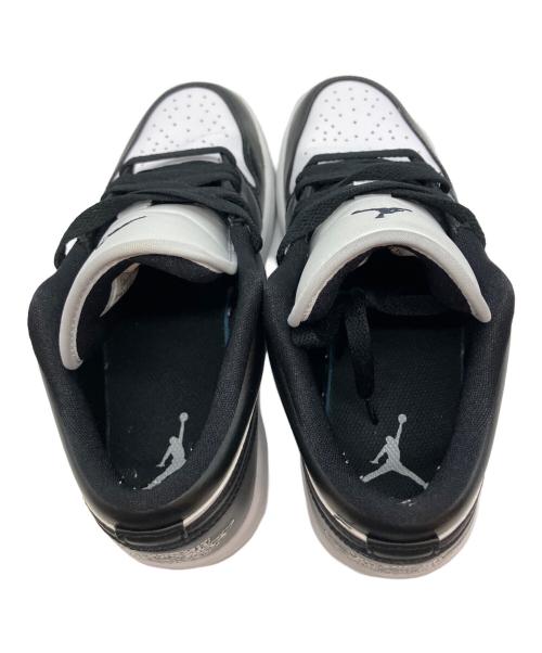 NIKE（ナイキ）NIKE (ナイキ) Women's Air Jordan 1 Low ローカットスニーカー ホワイト×ブラック サイズ:23㎝の古着・服飾アイテム