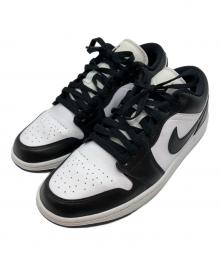 NIKE（ナイキ）の古着「Women's Air Jordan 1 Low ローカットスニーカー」｜ホワイト×ブラック