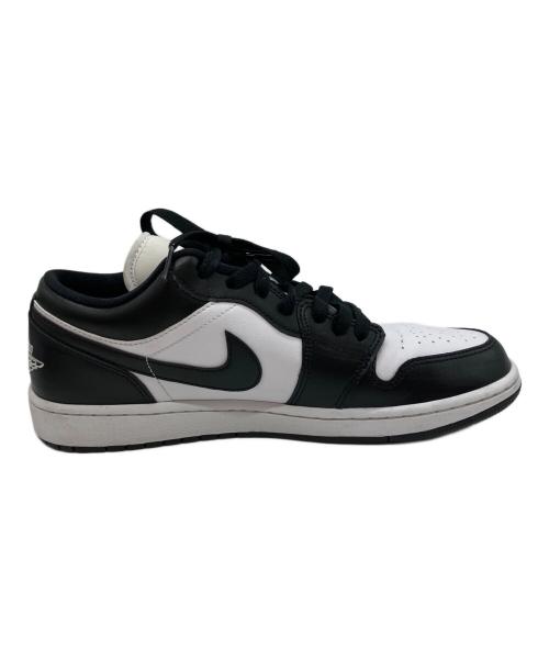 NIKE（ナイキ）NIKE (ナイキ) Women's Air Jordan 1 Low ローカットスニーカー ホワイト×ブラック サイズ:27.5cmの古着・服飾アイテム