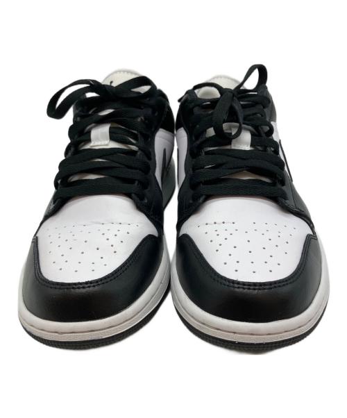 NIKE（ナイキ）NIKE (ナイキ) Women's Air Jordan 1 Low ローカットスニーカー ホワイト×ブラック サイズ:27.5cmの古着・服飾アイテム