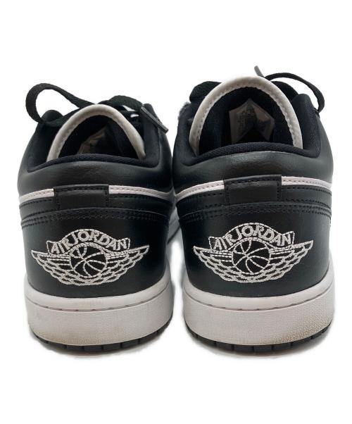 NIKE（ナイキ）NIKE (ナイキ) Women's Air Jordan 1 Low ローカットスニーカー ホワイト×ブラック サイズ:27.5cmの古着・服飾アイテム