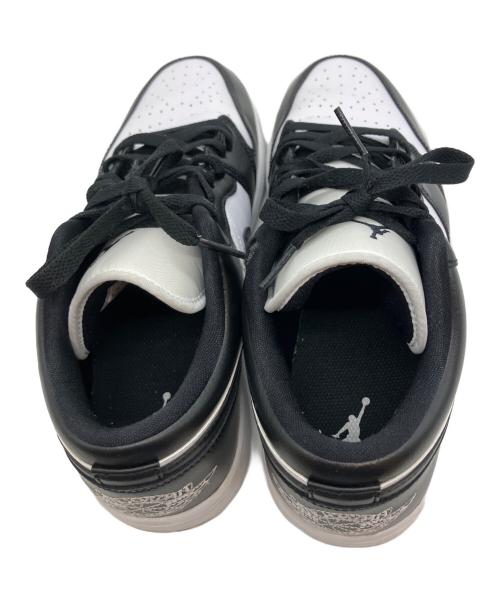 NIKE（ナイキ）NIKE (ナイキ) Women's Air Jordan 1 Low ローカットスニーカー ホワイト×ブラック サイズ:27.5cmの古着・服飾アイテム