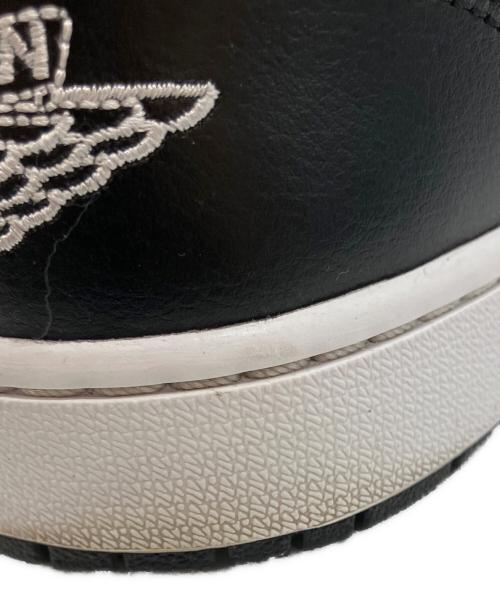 NIKE（ナイキ）NIKE (ナイキ) Women's Air Jordan 1 Low ローカットスニーカー ホワイト×ブラック サイズ:27.5cmの古着・服飾アイテム