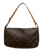 LOUIS VUITTONルイ ヴィトン）の古着「モノグラム ポシェット アクセソワール」｜ブラウン