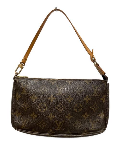 LOUIS VUITTON（ルイ ヴィトン）LOUIS VUITTON (ルイ ヴィトン) モノグラム ポシェット アクセソワール ブラウンの古着・服飾アイテム
