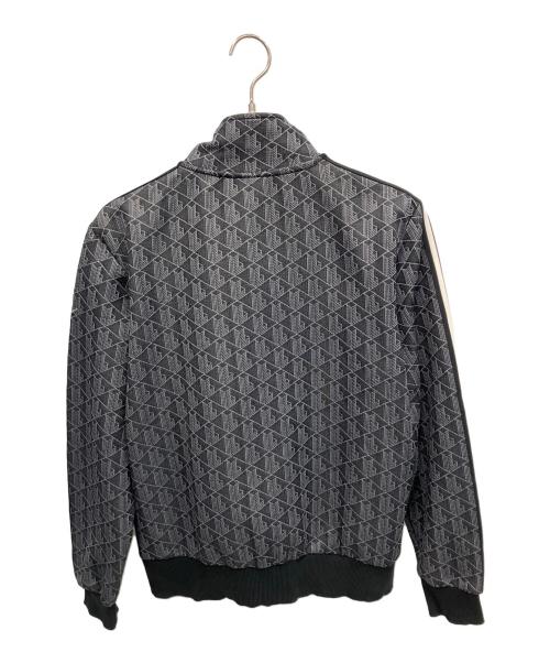 LACOSTE（ラコステ）LACOSTE (ラコステ) モノグラムジャカード トラックジャケット ブラック サイズ:Lの古着・服飾アイテム