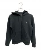 POLO RALPH LAURENポロ・ラルフローレン）の古着「ジップパーカー」｜ブラック