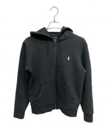 POLO RALPH LAUREN（ポロ・ラルフローレン）の古着「ジップパーカー」｜ブラック