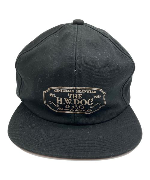 THE H.W.DOG&CO.（エイチダブリュードッグアンドコー）THE H.W.DOG&CO. (エイチダブリュードッグアンドコー) トラッカーキャップ ブラック サイズ:ONEの古着・服飾アイテム