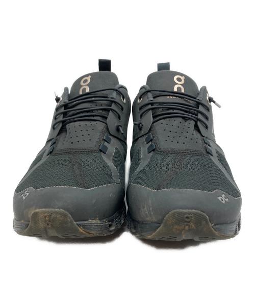 on（オン）on (オン) Cloud Waterproof ローカットスニーカー ブラック サイズ:43の古着・服飾アイテム