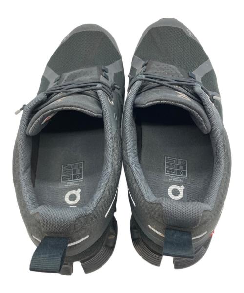 on（オン）on (オン) Cloud Waterproof ローカットスニーカー ブラック サイズ:43の古着・服飾アイテム