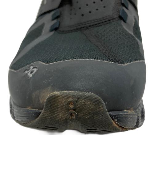 on（オン）on (オン) Cloud Waterproof ローカットスニーカー ブラック サイズ:43の古着・服飾アイテム