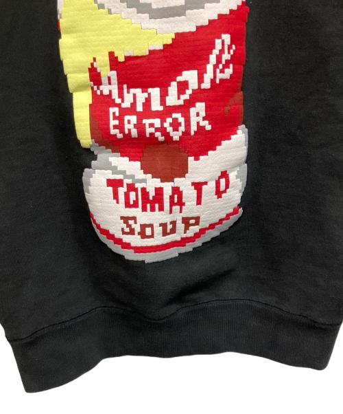 amok（アモク）amok (アモク) トマトスープ缶 スウェット ブラック サイズ:Sの古着・服飾アイテム