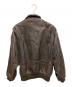 不明 (フメイ) A-2 レザージャケット ブラウン サイズ:不明：13000円