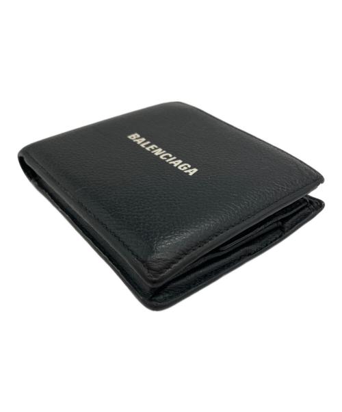 BALENCIAGA（バレンシアガ）BALENCIAGA (バレンシアガ) 2つ折り財布 ブラックの古着・服飾アイテム
