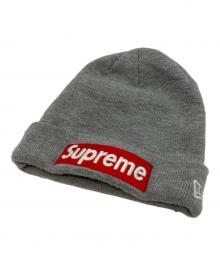 SUPREME×New Era（シュプリーム×ニューエラ）の古着「ニット帽」｜グレー