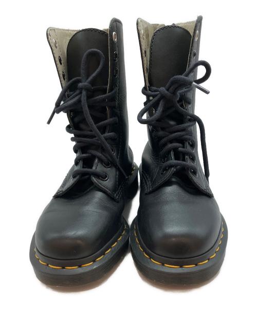 Dr.Martens（ドクターマーチン）Dr.Martens (ドクターマーチン) Y's (ワイズ) 10 EYE BOOT 10ホールブーツ ブラック サイズ:UK 4の古着・服飾アイテム