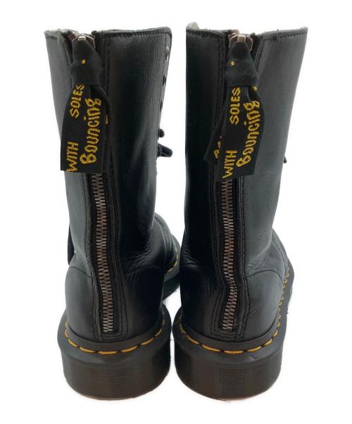 Dr.Martens（ドクターマーチン）Dr.Martens (ドクターマーチン) Y's (ワイズ) 10 EYE BOOT 10ホールブーツ ブラック サイズ:UK 4の古着・服飾アイテム