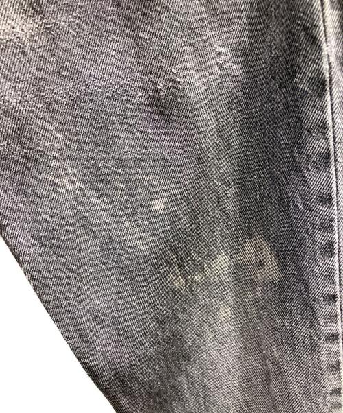 LEVI'S（リーバイス）LEVI'S (リーバイス) 501 リメイク品 USA製 90s デニムパンツ ブラック×パープル サイズ:W30の古着・服飾アイテム