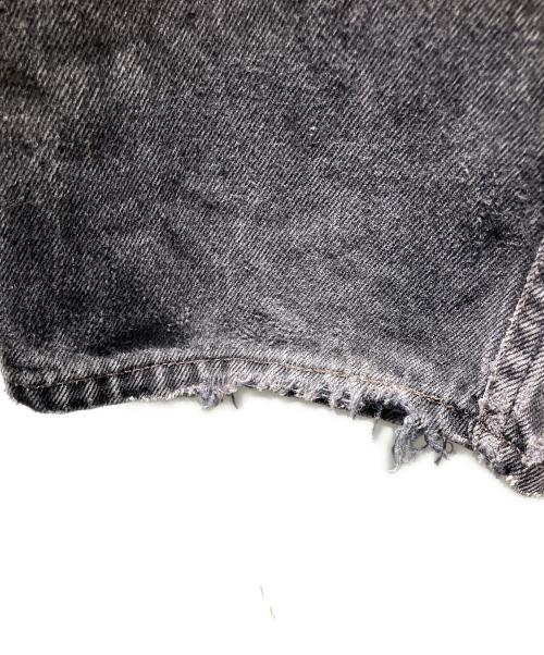 LEVI'S（リーバイス）LEVI'S (リーバイス) 501 リメイク品 USA製 90s デニムパンツ ブラック×パープル サイズ:W30の古着・服飾アイテム