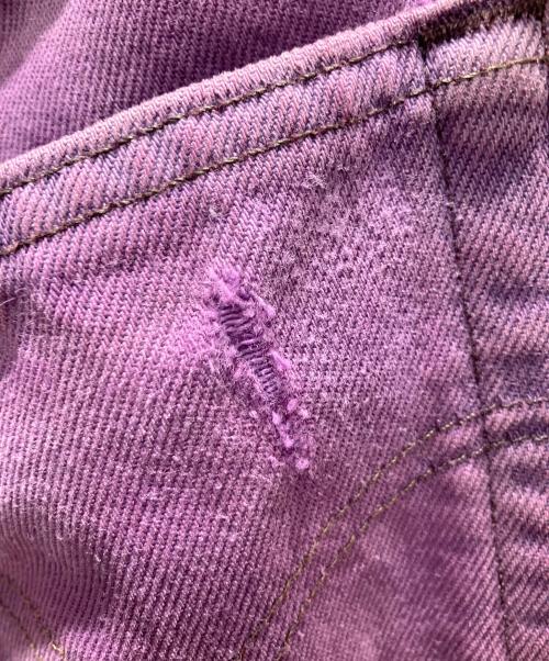 LEVI'S（リーバイス）LEVI'S (リーバイス) 501 リメイク品 USA製 90s デニムパンツ ブラック×パープル サイズ:W30の古着・服飾アイテム